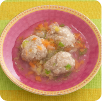 豆腐入り肉団子の野菜あんかけ