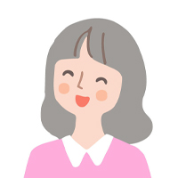 吹き出しの人物イメージ