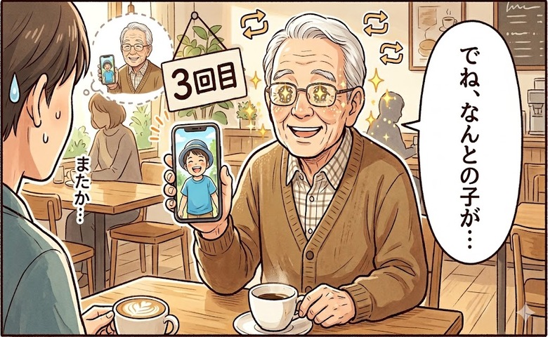 「同じ孫の話を何度も…」高齢者が繰り返し話したくなる理由と、じょうずな受け止め方【医師監修】