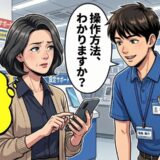 「わかりますか？」スマホ操作を不安視する若い店員。大人の余裕で返した結果【体験談】
