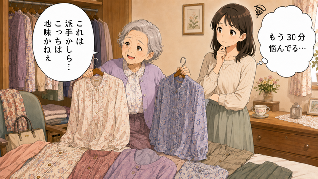 「昨日と同じ服…？」何枚も悩んだのに…高齢者の服選びで家族が意識したいこと【医師解説】
