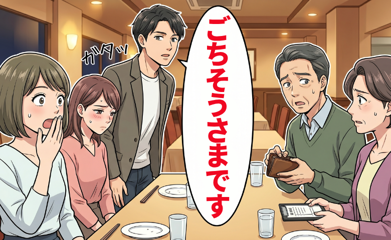 「ごちそうさまです」義兄を交えた食事会で会計時に家族全員が戸惑った出来事とは【体験談】