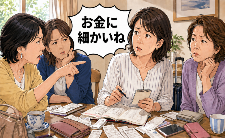 女友だち「お金に細かいね」楽しい旅行後に漂う不穏な空気…記録が誤解を解いたワケ【体験談】