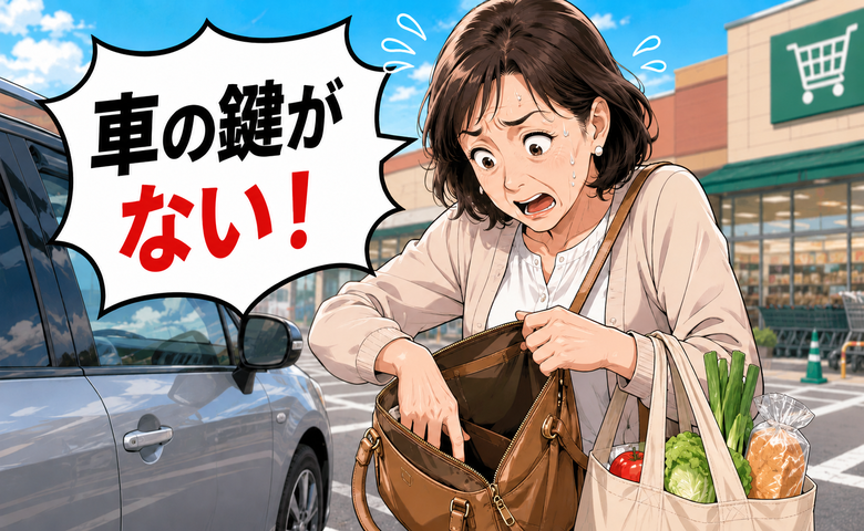 「車の鍵がない！」買い物帰りに大ピンチ…紛失を機に自分の行動が劇的に変化したワケ【体験談】