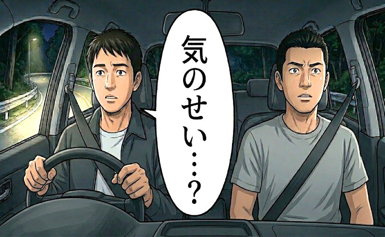 「気のせい…？」夜の山道で急ブレーキ。暗い道で胸がざわついた理由とは【体験談】