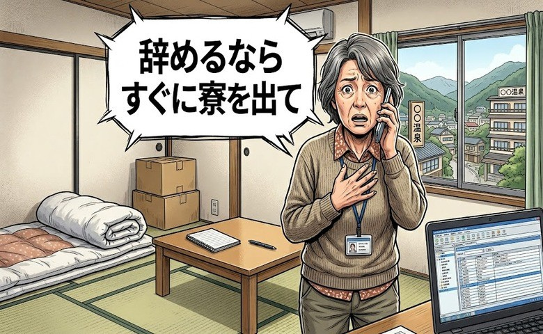 「辞めるならすぐに寮を出て」寮付き派遣で過酷な労働に限界！非情な宣告に立ち向かった結果【体験談】