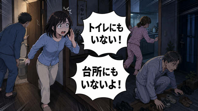 「お義母さんがいない!?」深夜の家で大慌て…高齢者の夜間行動で家族が備えたいこと【医師解説】