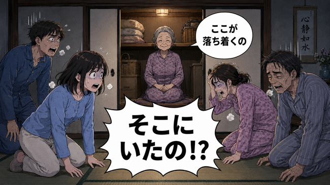 「お義母さんがいない!?」深夜の家で大慌て…高齢者の夜間行動で家族が備えたいこと【医師解説】