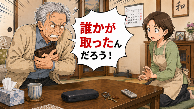 「誰かが取った!」財布を何度も確認…高齢者の物盗られ妄想で家族が意識したいこと【医師解説】