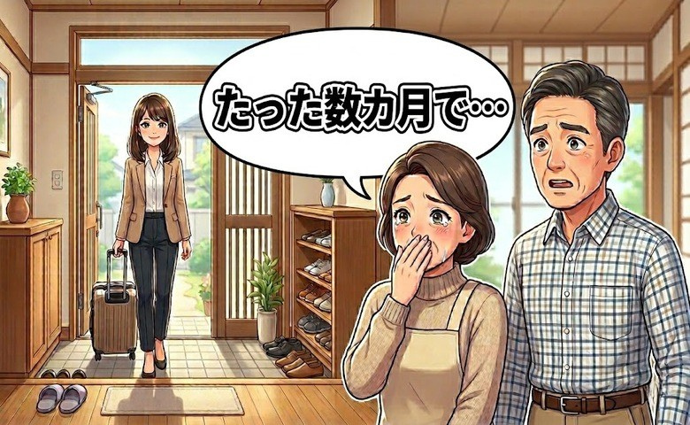 「行ってらっしゃい」巣立った娘が数カ月後に見せた表情に、親が胸を熱くした理由【体験談】