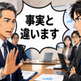「事実と違います」年下上司の理不尽な批判に、50代の私が冷静に反論した結果【体験談】