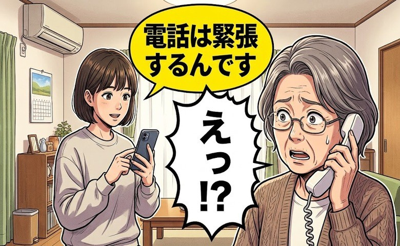 「電話は緊張するんです」若者の何げないひと言に、長年の思い込みが変わったワケ【体験談】