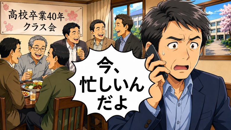 「もしかして…」高校卒業40年のクラス会。欠席した友人に電話した私が落ち込んだワケ【体験談】