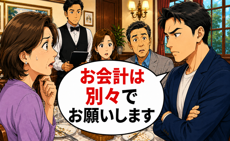 「お会計は別々で」娘夫婦との食事で、婿が会計後に続けたひと言に私が戸惑ったワケ【体験談】