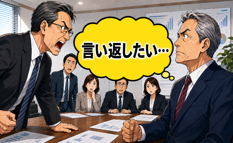「言い返したい…」大勢の前で責任転嫁する上司に、冷静に事実を伝えて起きた変化とは【体験談】