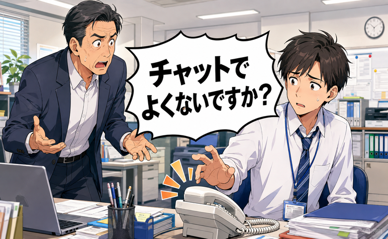 新人が電話に出ず「チャットでよくないですか？」と言った理由に私が驚いたワケ【体験談】