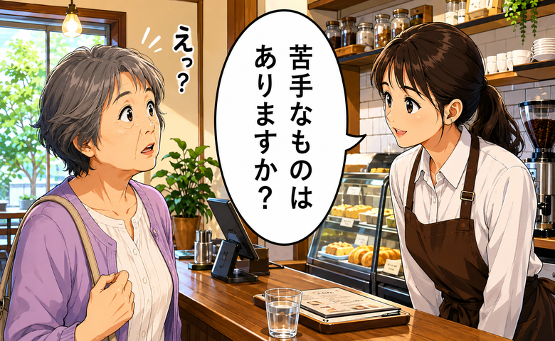 「今の若い子は…」カフェで出会ったアルバイト店員の対応に自分の偏見を恥じた理由とは【体験談】