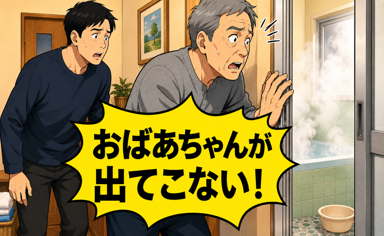「おばあちゃんが出てこない！」入浴中の90歳祖母…静まり返った浴室で目にした光景とは【体験談】