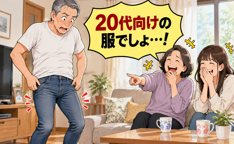 「20代向けの服でしょ…」休日に選んだ服を披露するも家族が大爆笑。自分の服装を見直したワケ【体験談】