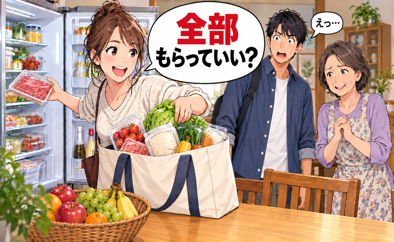 「全部もらっていい？」初めての義実家訪問。妻の振る舞いに私が戸惑いを覚えたワケ【体験談】