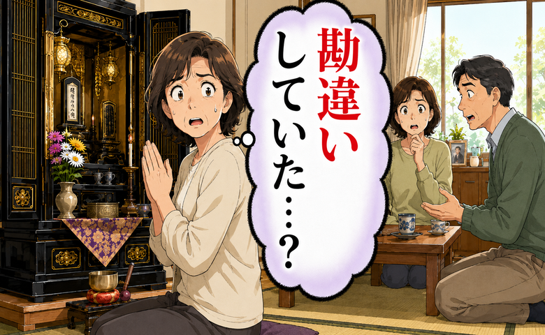 「ずっと正しいと思っていた」幼いころから仏壇で唱えた言葉。数十年後に判明した勘違いとは【体験談】