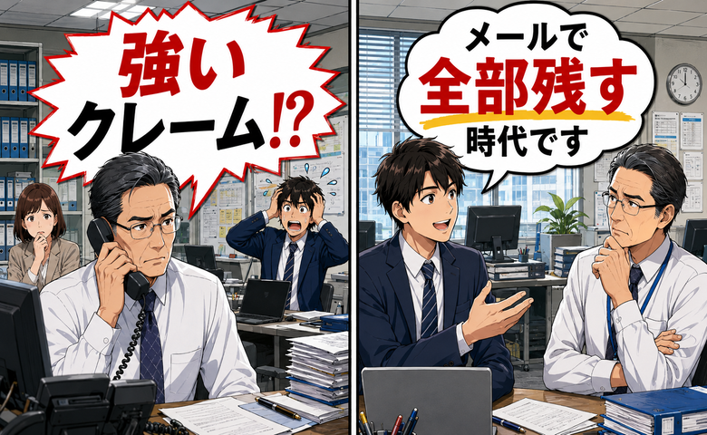 若手社員「メールで全部残す時代です」数日後、取引先から強いクレームが入ったワケ【体験談】