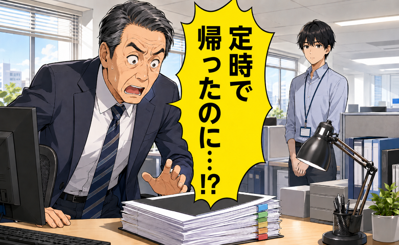「やはり冷めてるな…」定時で帰る20代の部下に落胆。翌朝、私のデスクで目にした光景は【体験談】