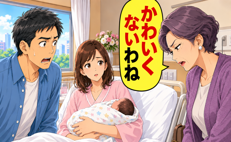 「かわいくないわね」孫の誕生に義母が放った冷淡なひと言…受け流す妻の姿に困惑したワケ【体験談】