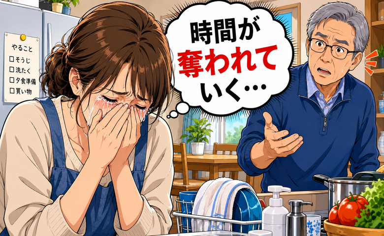 「時間が奪われていく…」夫の定年後に変わった日常。妻が涙をこらえきれなかったワケ【体験談】