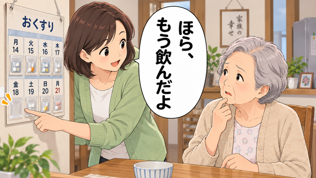 「薬、まだ飲んでない気がする」服薬後なのに…高齢者の飲み忘れ・重複服薬を防ぐには【医師解説】