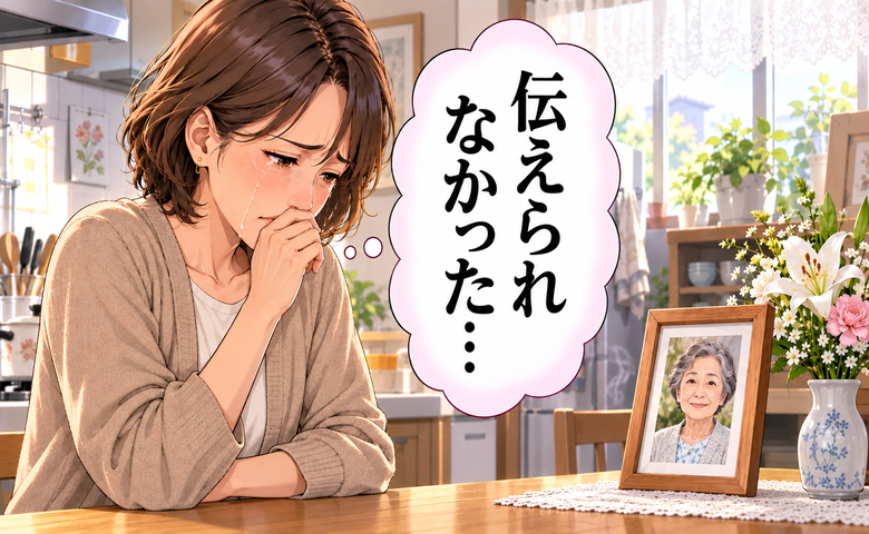 「伝えられなかった…」母のやさしさを当たり前だと思っていた私が、今も胸に抱える後悔とは【体験談】