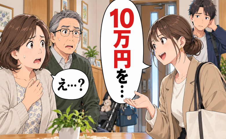 「お祝い代わりに10万円を…」息子の嫁に頼まれた旅行費用。戸惑う私に続いたひと言とは【体験談】