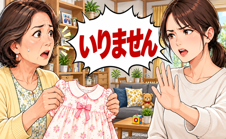 「いりません」初孫に選んだ服を嫁が即座に拒否！傷ついた私が考え直したこととは【体験談】