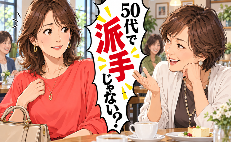 「50代で派手じゃない？」明るい服を選んだ私。笑って返したひと言に知人が黙ったワケ【体験談】