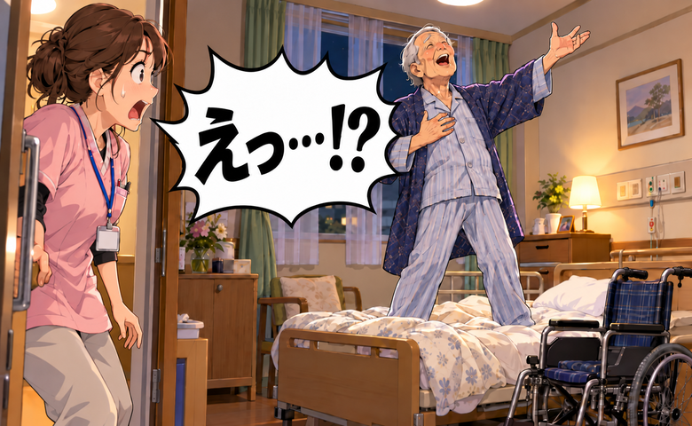 「深夜にオペラ…？」夜勤中の介護施設に響いた大きな歌声。車椅子の男性が見せた姿とは【体験談】