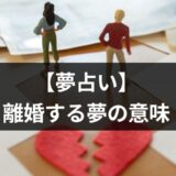 【夢占い】「離婚する夢」の意味とは？別れの夢を見る心理・スピリチュアルな意味【占い師監修】