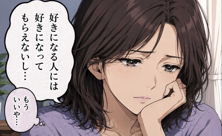 「もう誰も好きにならない」と諦めた40代。実らない恋を重ねた私に訪れた、最後の出会いとは！？