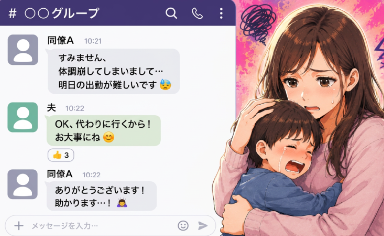 「また仕事！？」休日の約束を何度も破る夫⇒急な出勤の理由は、まさかの…！？