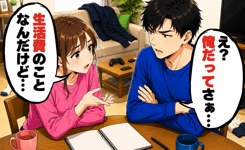 「言いづらいんだけど…」同棲中の彼に生活費の相談。彼から返ってきた衝撃のひと言とは！？