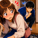 彼の実家でコソコソ…見つからないはずが！？⇒「あらぁ～！」まさかの展開に大赤面
