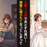「私たち夫婦だよね…？」入籍1カ月ですれ違いの連続！？新婚なのに実家に帰りたくなったワケ