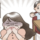 片思い中の先輩と初デート♡「おすすめで！」大人っぽく振る舞った結果…トイレへ駆け込む事態に！