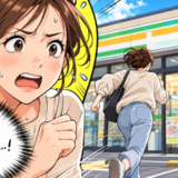「間に合って！」トイレットペーパーを何重にも重ね…コンビニまでダッシュしたワケ
