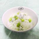 【離乳食完了期】枝豆としらすの炊き込みご飯