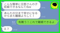 「あんたの旦那さんの子妊娠しちゃった♡」と勝ち誇る女友だち⇒私「ありがとう！」真実を知った彼女の哀れな末路は…