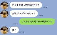 夫「養われているくせに」生活費3万しか出さない夫→義母がカード没収！私「3万で頑張ってね〜♡」