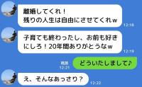 結婚20年の夫「残りの人生は自由に生きたい」→妻「オッケー♪」笑顔で離婚を快諾した恐ろしい理由