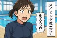 「えっ！」ママ友親子とスイミング教室へ！→周りの視線が集中！ママ友の予想外な姿とは？