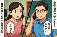 担任「息子さんが女の子の…」学校から突然の電話。小5息子の行動に絶句→帰宅後に理由を聞くと！？
