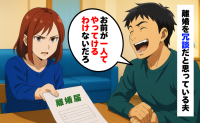 人格否定に行動制限「もう無理、離婚して」冗談だと思って笑い飛ばす夫…本当に出て行ってやった結果